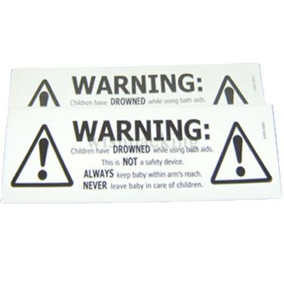 Fragile sticker label