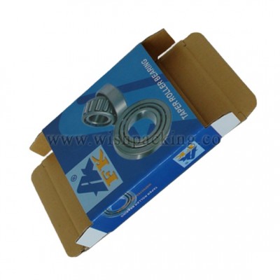 E flute printed tuck end carton