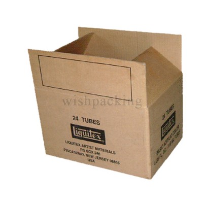 100% Natural brown kraft flute carton