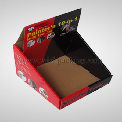 Display / present flute corrugated carton box